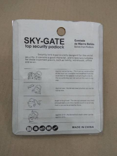 GEMBOK SKY - GATE 100MM