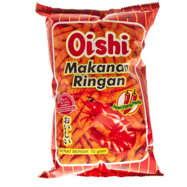 

OISHI kraker udang pedas 65 gram