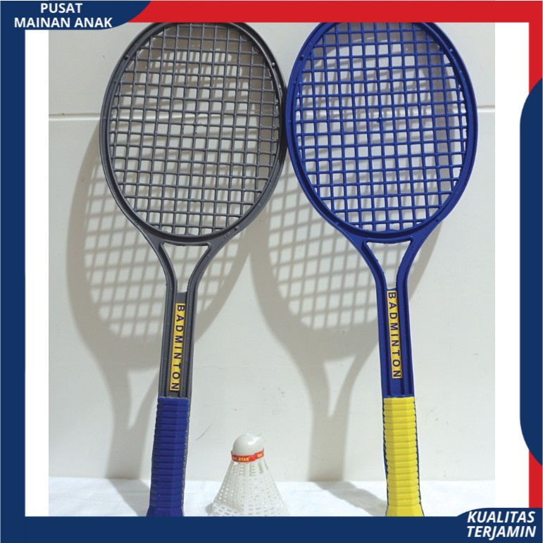 SET RAKET BADMINTON - mainan edukatif Olahraga anak bulu tangkis plastik RC02 / RC 02 MURAH