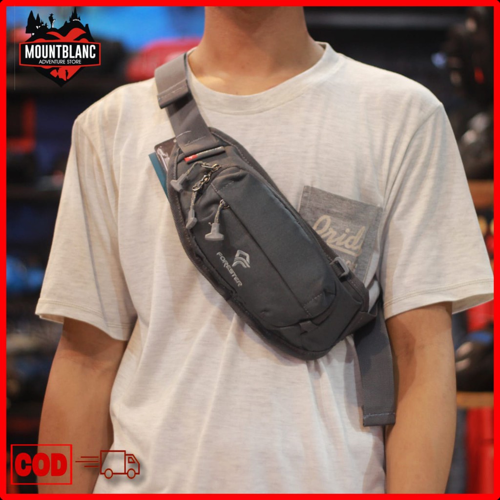 Tas Pinggang Virtude Forester 40145//Waistbag Pria Wanita