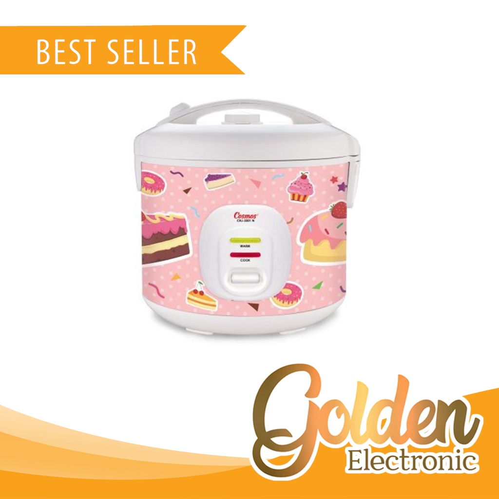 Magic Com Cosmos CRJ-3301NC Rice Cooker 1.8 Liter CRJ-3301 NC / CRJ-3301N  / CRJ-3301 N Cake Series