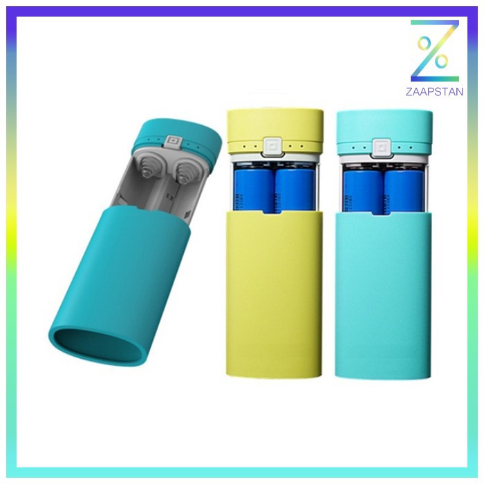 Taffware Case Power Bank DIY Untuk 2 PCS 18650 - CX - Blue