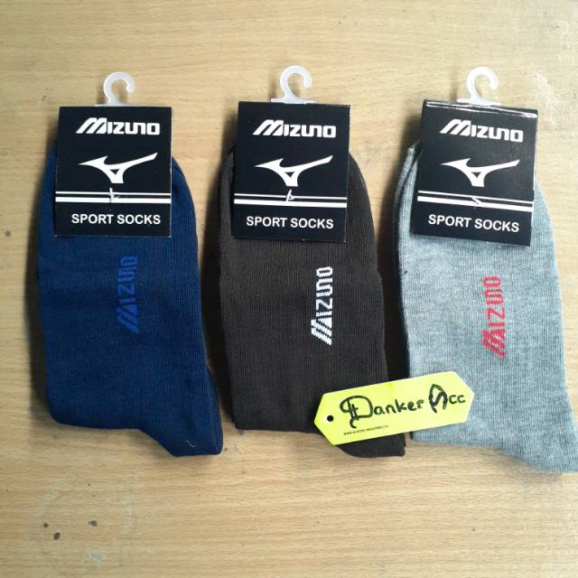 Paket hemat 12 pasang kaos kaki mizuno sport - grosir kaos kaki olahraga mizuno 1 lusin