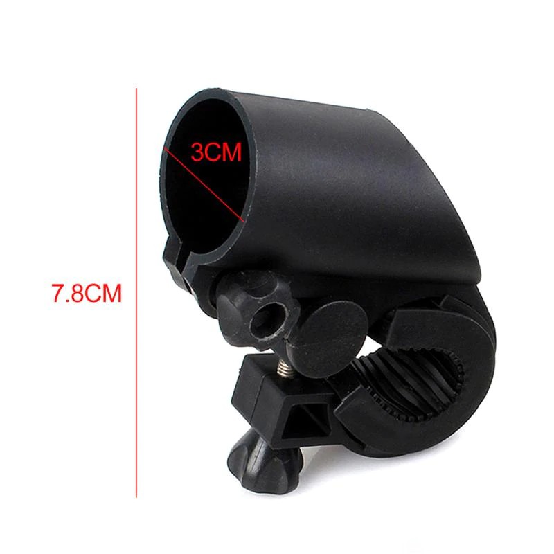 YGRETTE - TaffLED Gun Bike Bracket Mount Holder for Flashlight dudukan senter sepeda