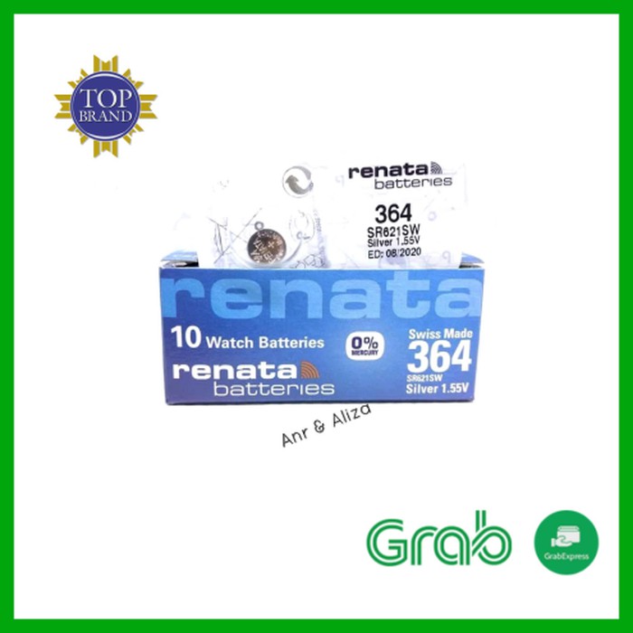 Renata 364 Renata Sr621Sw Orignal Baterai Jam Tangan