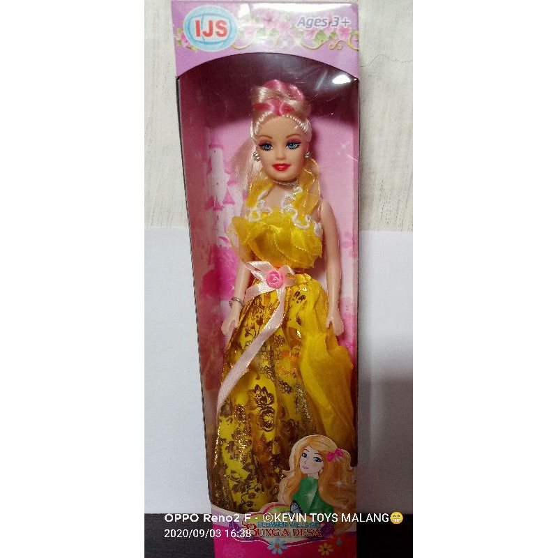 AJ B712 boneka berbie plus box / mainan boneka berbie lucu pakai kotak / mainan boneka princess