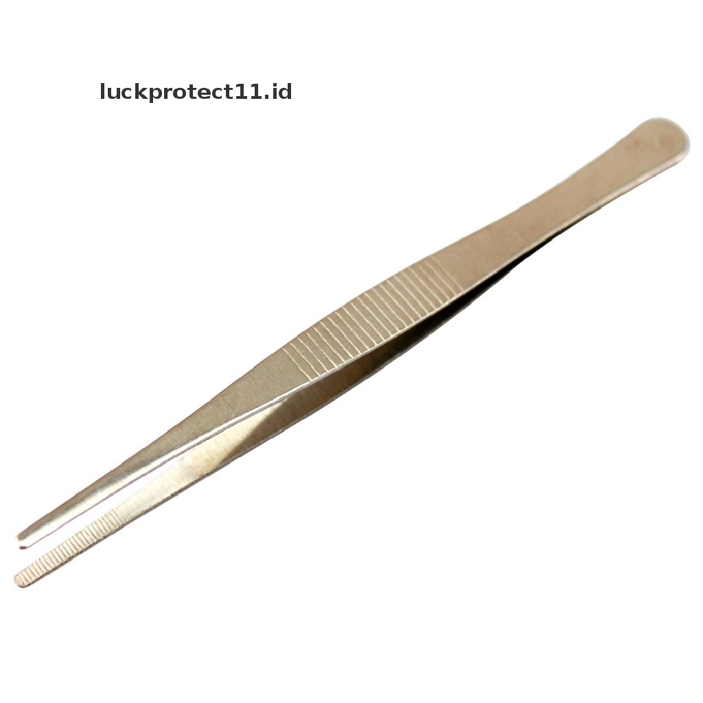 &lt; Luckprotect11. &lt; LuckproteksiId 3pcs / set Pinset Presisi Bahan Stainless Steel Untuk Elektronik