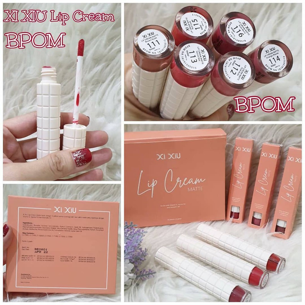 Xi Xiu LipCream Xi Xiu Lip Cream Matte