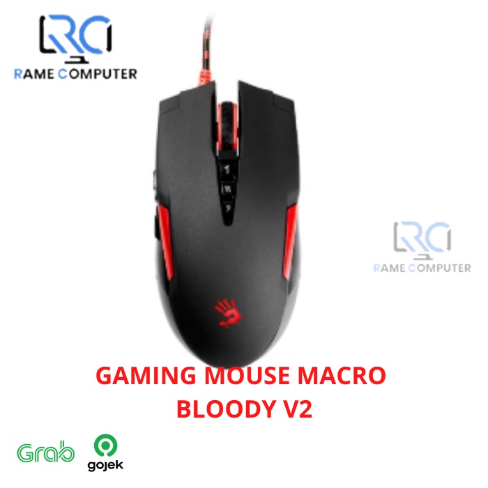 Bloody V2 3200dpi Macro Gaming Mouse