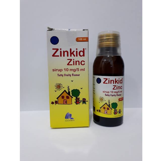 ZINKID SIRUP 10MG/5ML 100ML, SIRUP ZINKID TERMURAH ORIGINAL