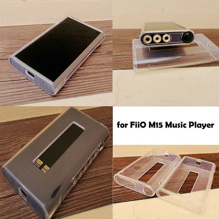 Soft Case Tpu Bening Cover Proteksi Full Untuk Fiio M15