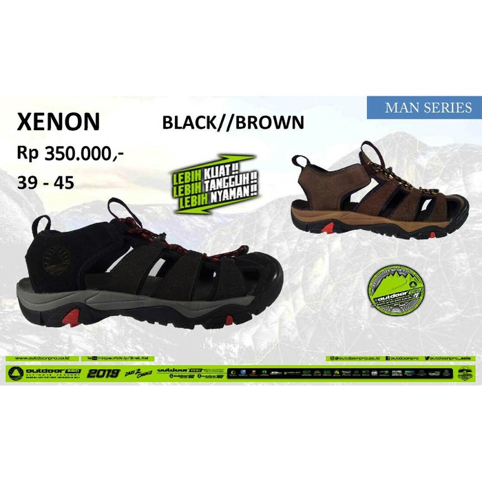 SANDAL SEPATU GUNUNG HIKING TRAVELING ORIGINAL OUTDOOR PRO XENON