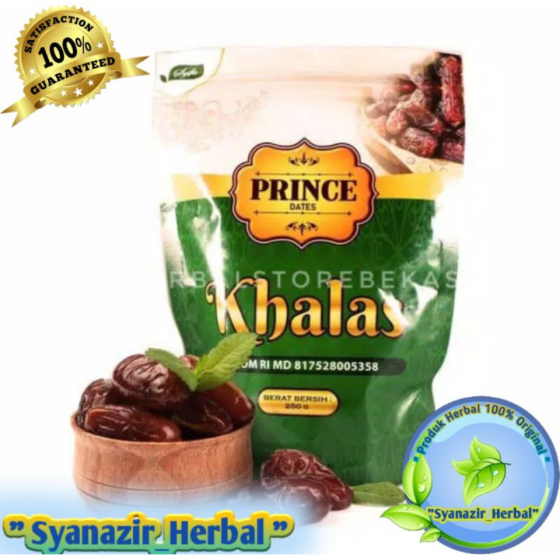 

Kurma Prince date & Kurma Lulu Khalas & Mabrum 500 gr