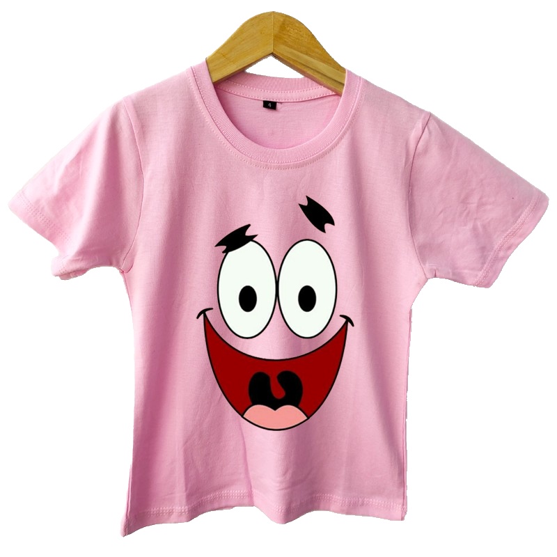 KAOS ANAK LAKI LAKI &amp; PEREMPUAN SPONGEBOB SERIES