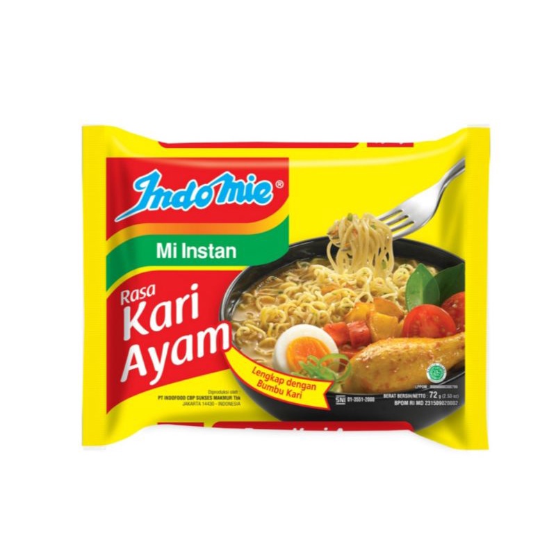 

Indomie Kari Ayam 69 gr