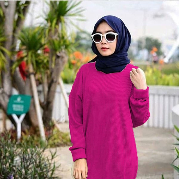 DISKON!! BOXY JUMBO - sweater wanita -  rajut murah