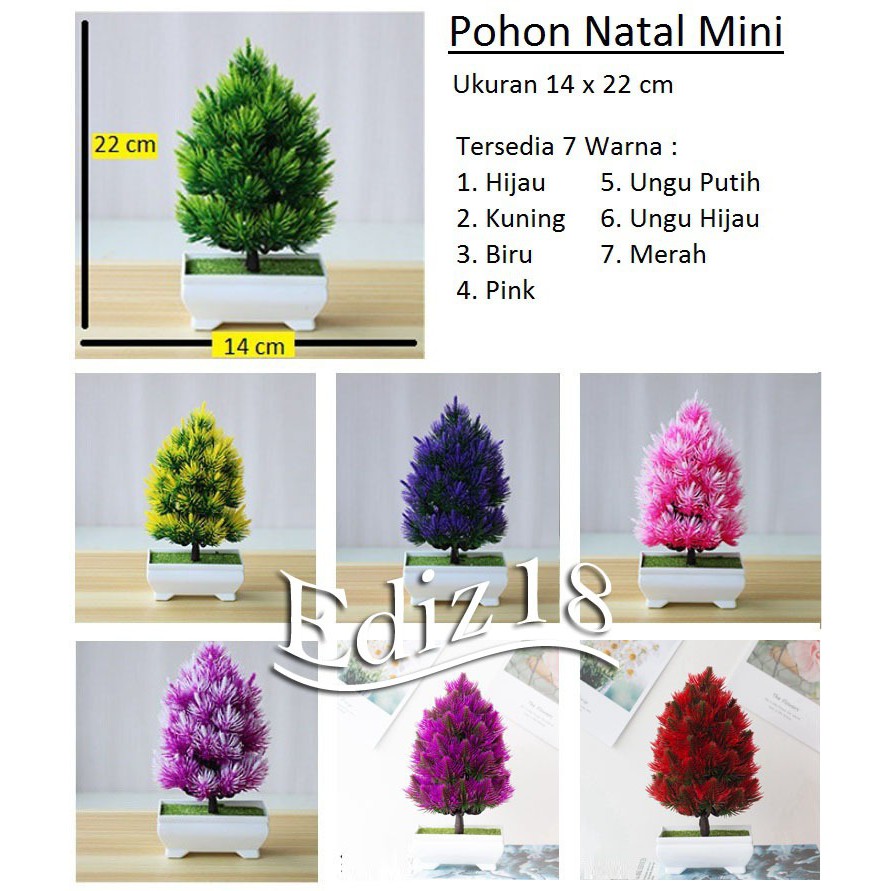  Pohon  Natal Mini untuk  dekorasi  rumah Shopee Indonesia