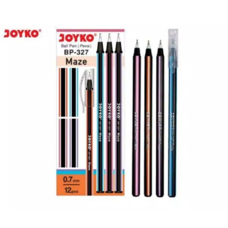 

BALLPOINT JOYKO MAZE BP-327 1PAK ISI 12 PCS