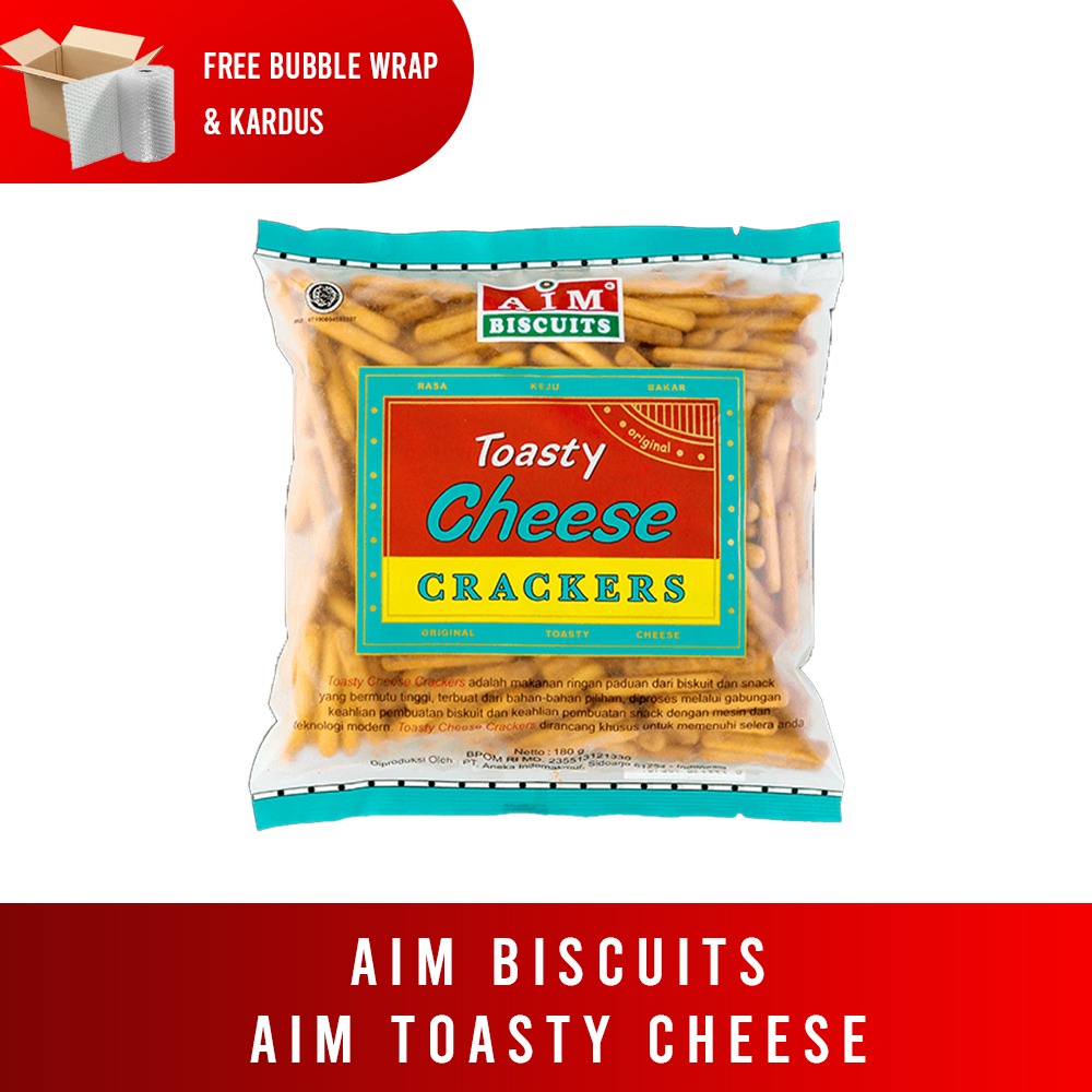 

AIM BISCUITS - AIM Toasty Cheese 80 Gram