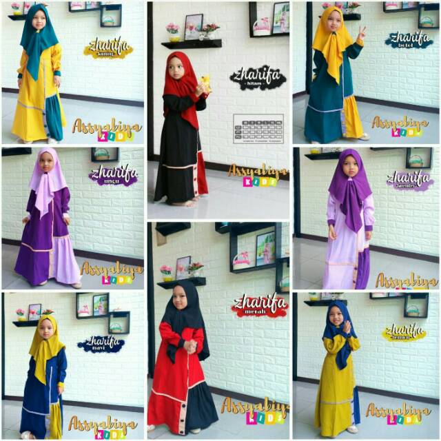 Gamis anak ORI Assyabiya