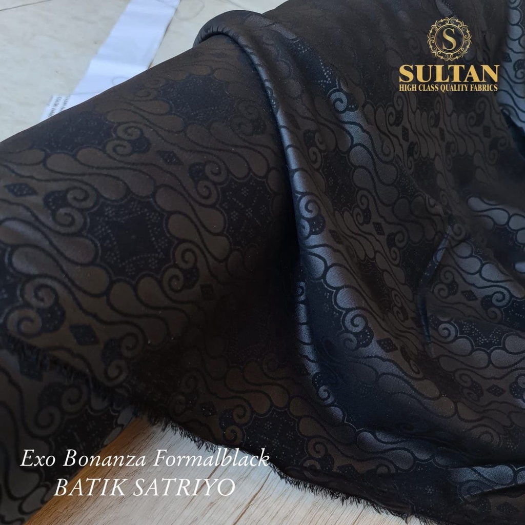 Kain Abaya Sultan Exo Bonanza Emboss BATIK SATRIYO
