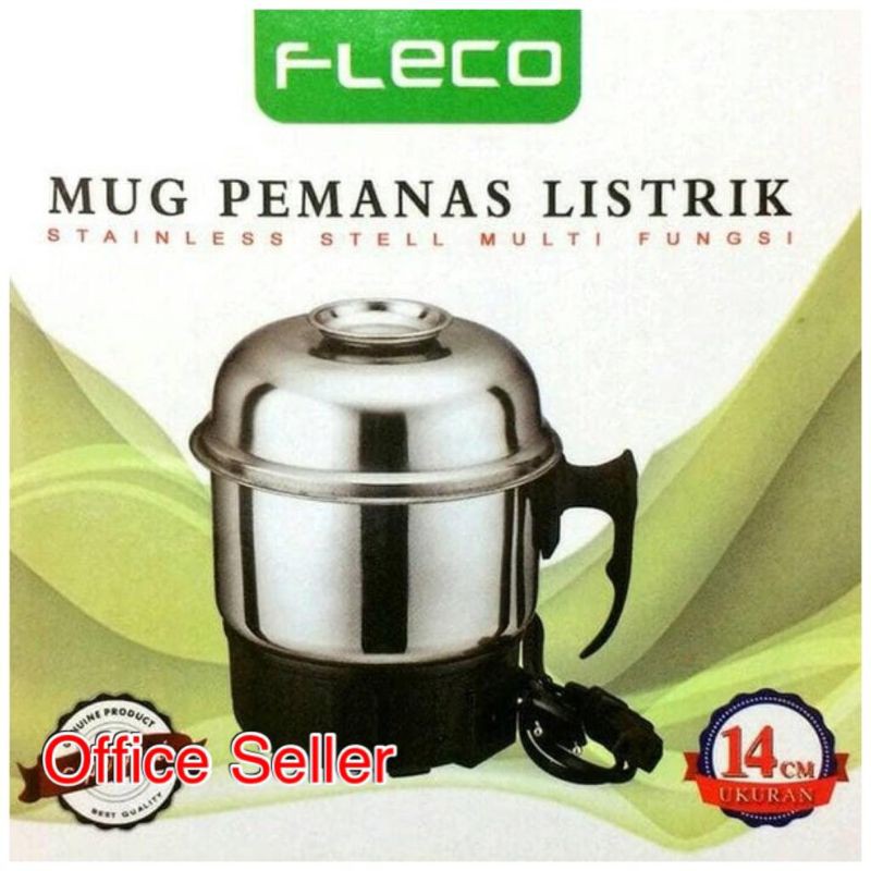 Teko Listrik Stainless Steel | Pemanas Air Kettle Electric 11cm, 12cm, 13cm, 14cm