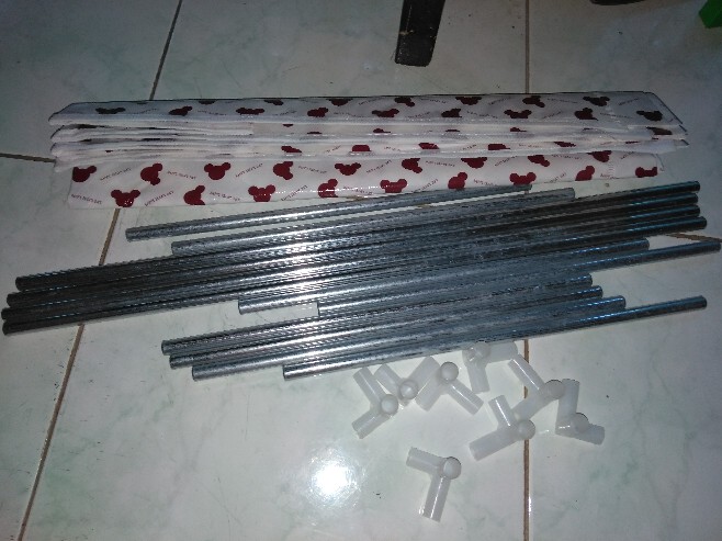 Keranjang Cucian Stand Laudry Bag Berdiri Tempat Cuci Baju Kotor Pakai