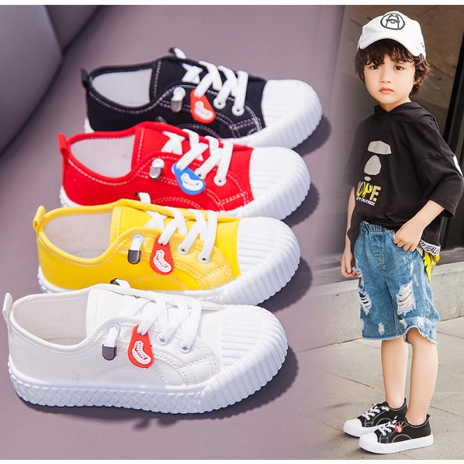 Qeede_Store Sepatu Anak Laki-laki&amp;Perempuan Sneaker CONVEY Casual Size 27-32 Untuk Usia 3-6 Tahun