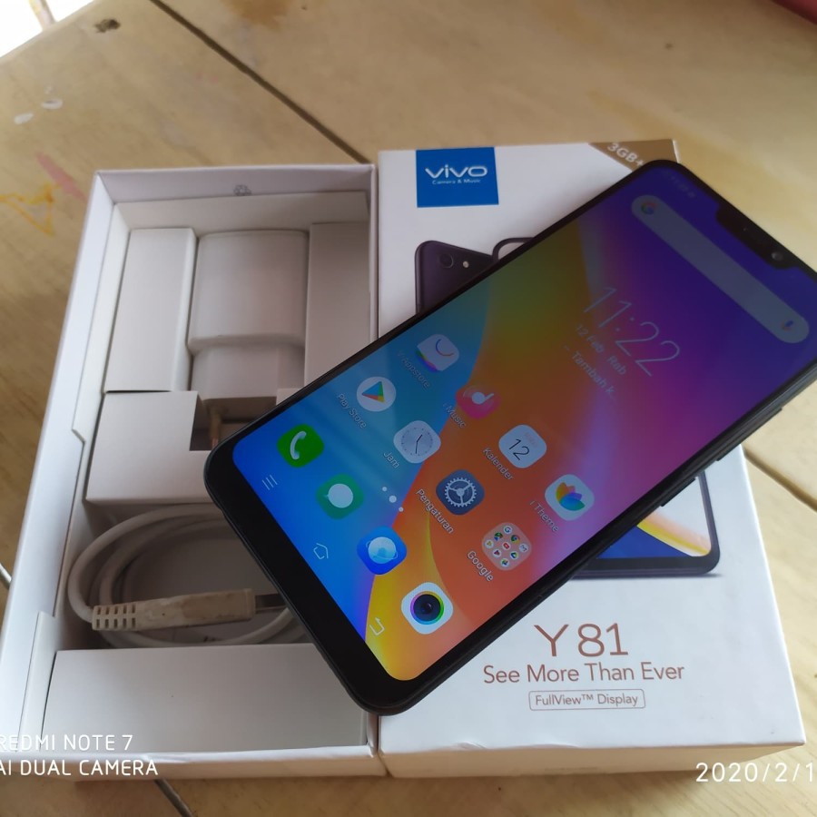 HP VIVO Y81 2/16GB FULLSET SECOND SEKEN BEKAS MURAH