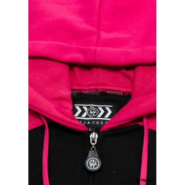 🆕 Hijacket® Alicia Jaket Hoodie Wanita 100% Original + Gratis Totebag-BLACK