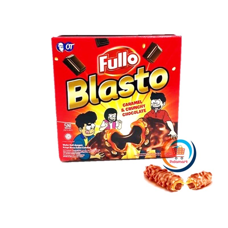 Fullo Blasto Coklat 15 gram Isi 16 pcs