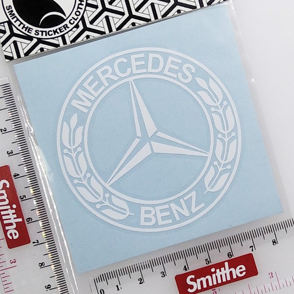 Stiker Mercedes Benz Logo Mercy Cutting Sticker aksesoris eksterior Mobil