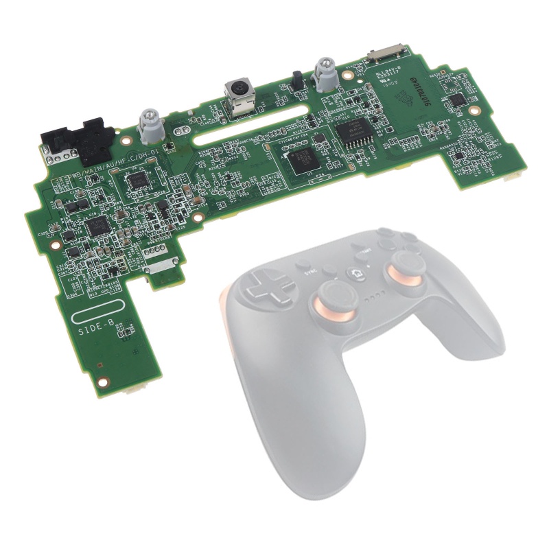 Btsg Untuk WIIUGamePad Controller Repair Parts Green PAD GamePads Handle Motherboard