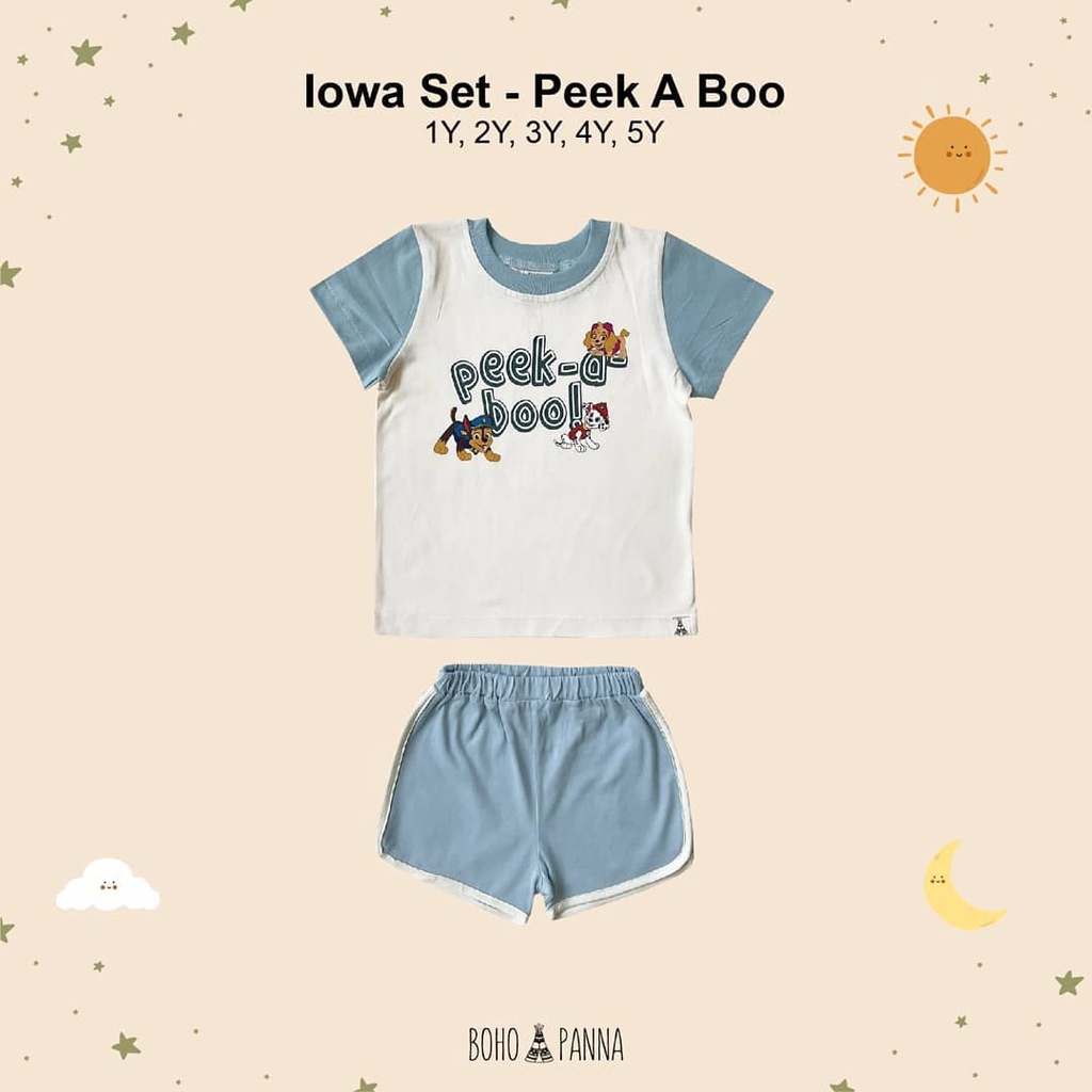 BOHOPANNA IOWA SET / SETELAN BAYI