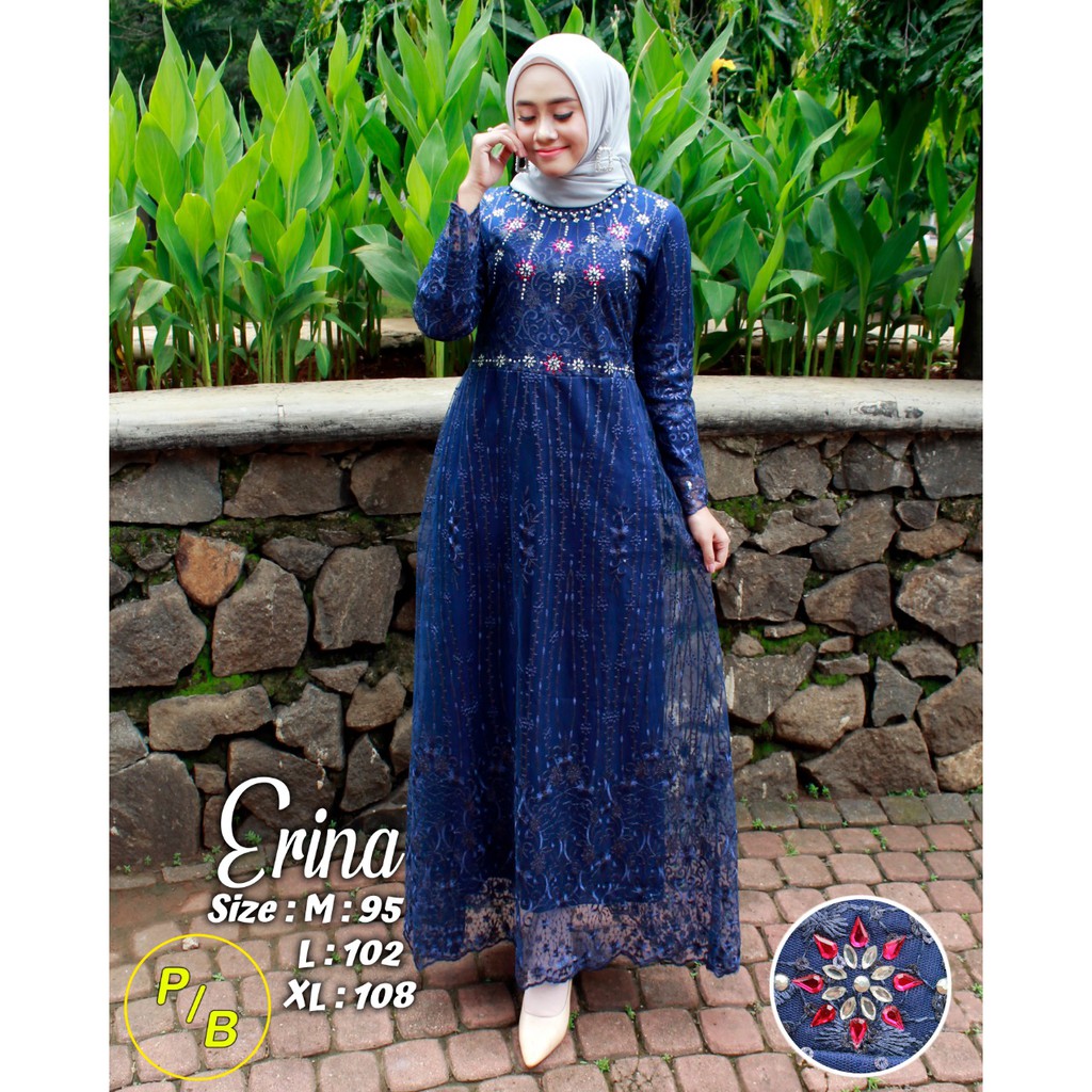 Aneka Warna Gamis Kebaya Erina