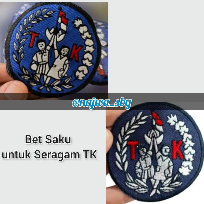 Bet / Badge TK  WOVEN BODRIL