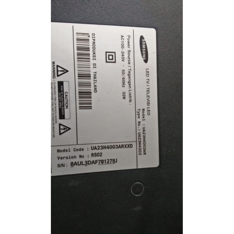 PSU powersapply tv Samsung UA23H4003AR -UA24H4003AR-1