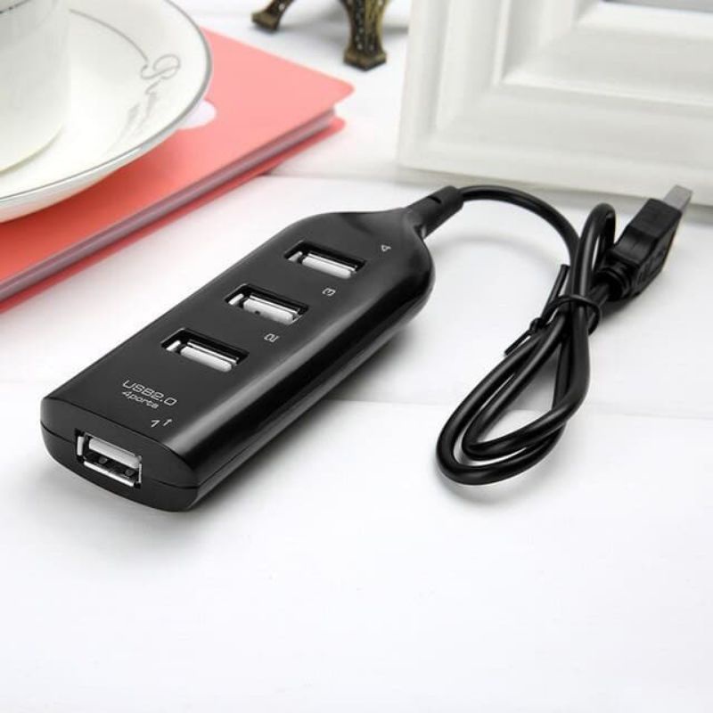 Usb Hub 4In1 4 Port 4Port Colokan Flashdisk Mouse Laptop Komputer Kabel Usb 4 Port Lubang