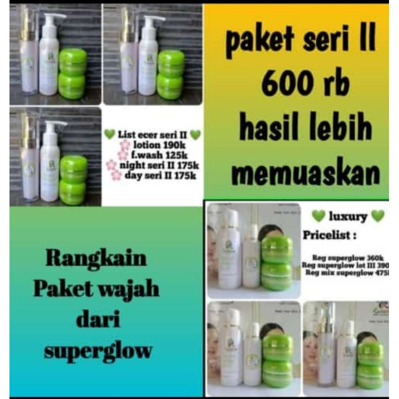 PAKET SERI II LUXURY BEAUTY/PAKET GLOWING