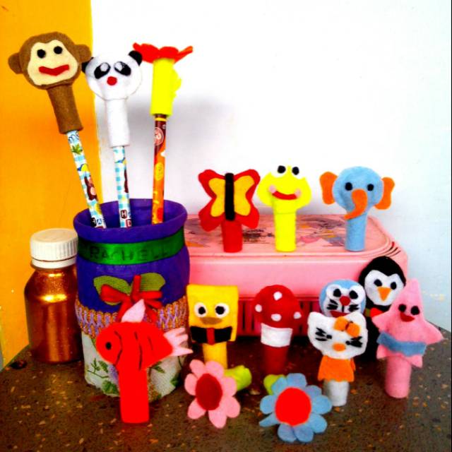 Boneka pensil .boneka kecil.boneka karakter.boneka hello kitty