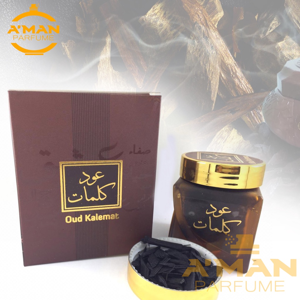 BUKHUR OUD KALEMAT BY BQ ORIGINAL SAUDI BAKHOUR BIN QADIM BUHUR DUPA ARAB