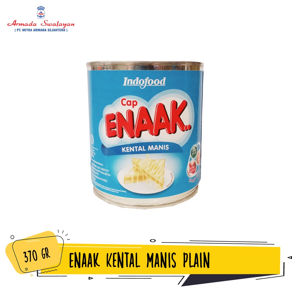

Indofood Cap Enak Susu Kental Manis Kaleng 370gr