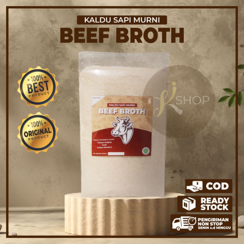 

BEEF BROTH ekstrak daging sapi | perasa sapi murni 50gr