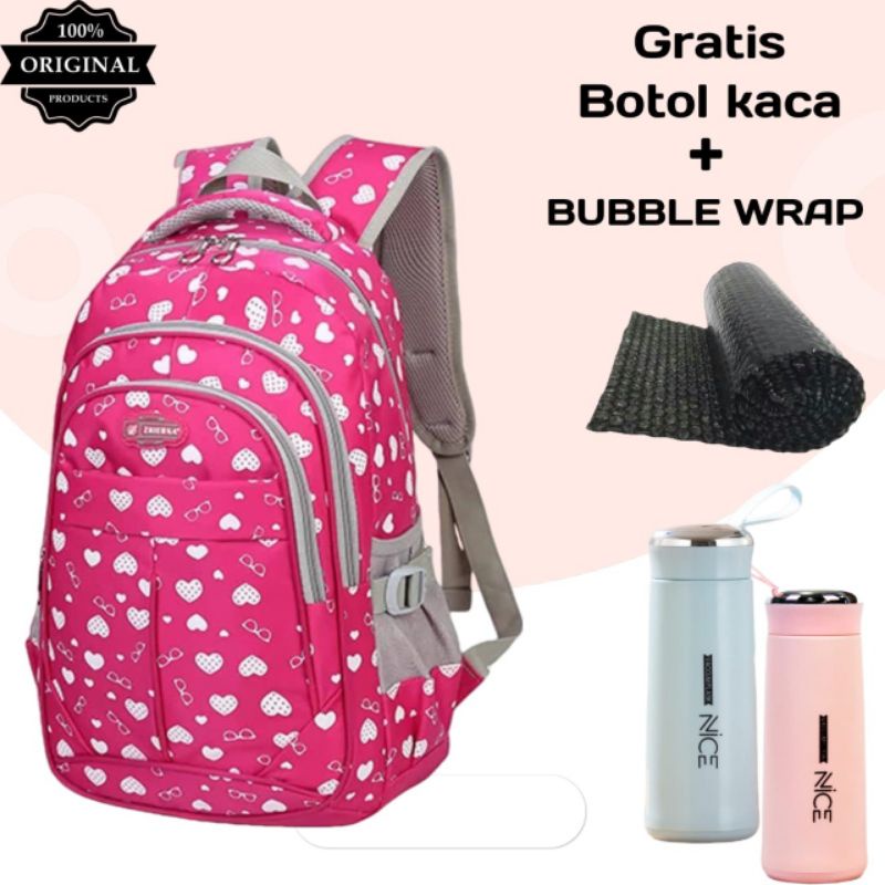 GTB-Tas Sekolah Anak Perempuan Sd Smp Sma Ransel Kerja COD