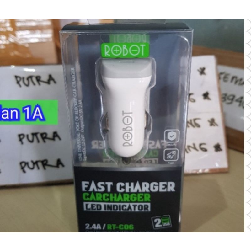 Charger Hp di Mobil Merk Robot Original Charger Mobil Robot RTC06