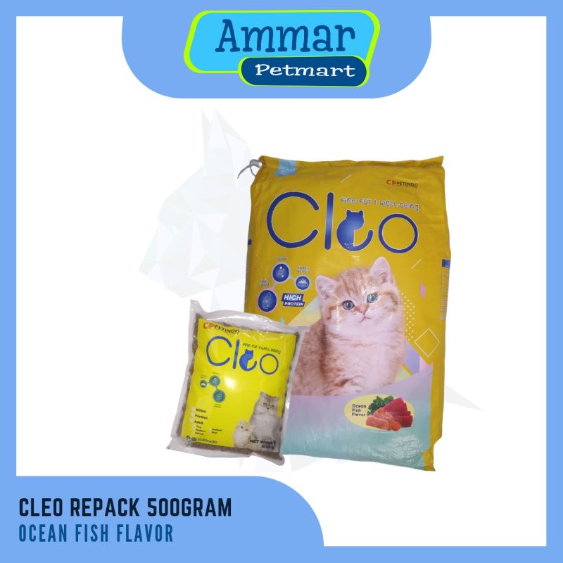 MAKANAN KUCING CLEO KITTEN 500GRAM