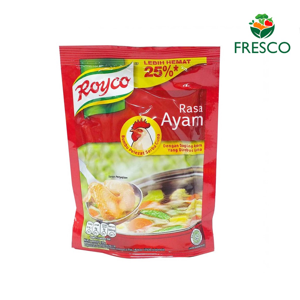 

Bumbu Penyedap Rasa Royco Rasa Ayam 230 Gram