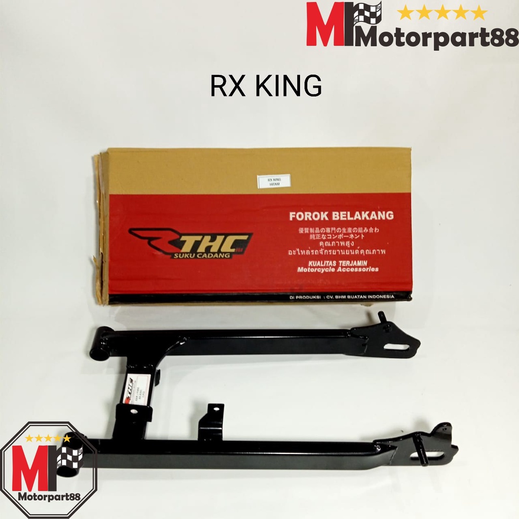 SWING ARM FORK GARPU BELAKANG RXK RX KING HITAM