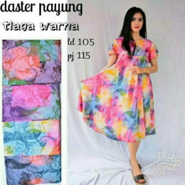 Daster payung tlaga warna grosir baju murah Grosir Baju modern batik  tidur murah tanah abang