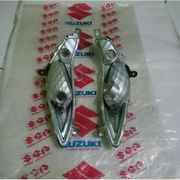 lampu sein sen depan suzuki address original   .,.